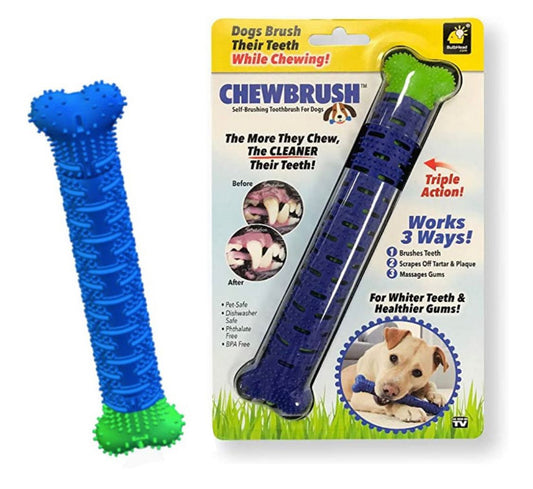 CHEWBRUSH™ Cepillo y Juguete para mascotas