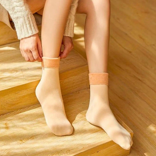 😍❄️ 12 PARES CALCETINES TERMICOS